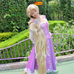 TDL　ファンタジーランド　グリーティング ラプンツェル